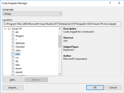 How to code  quicker with code  snippets  in Visual Studio 2020