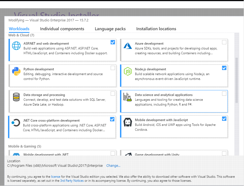 Как загрузить на гитхаб проект visual studio